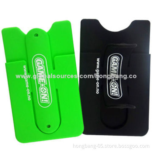 Sticky card holder stand